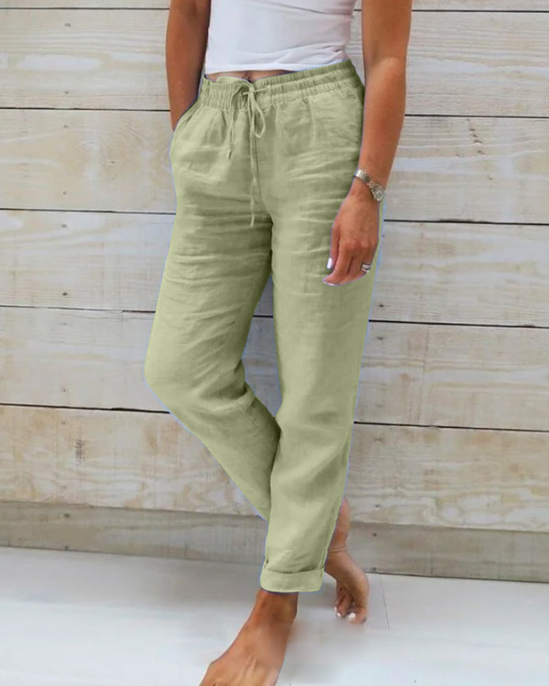 MONA™|Casual Trekkoord Broek (1+1 GRATIS)