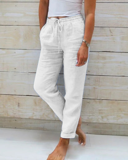 MONA™|Casual Trekkoord Broek (1+1 GRATIS)