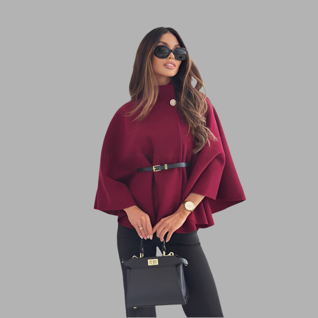 POMMELIEN™|Manteljas met riem