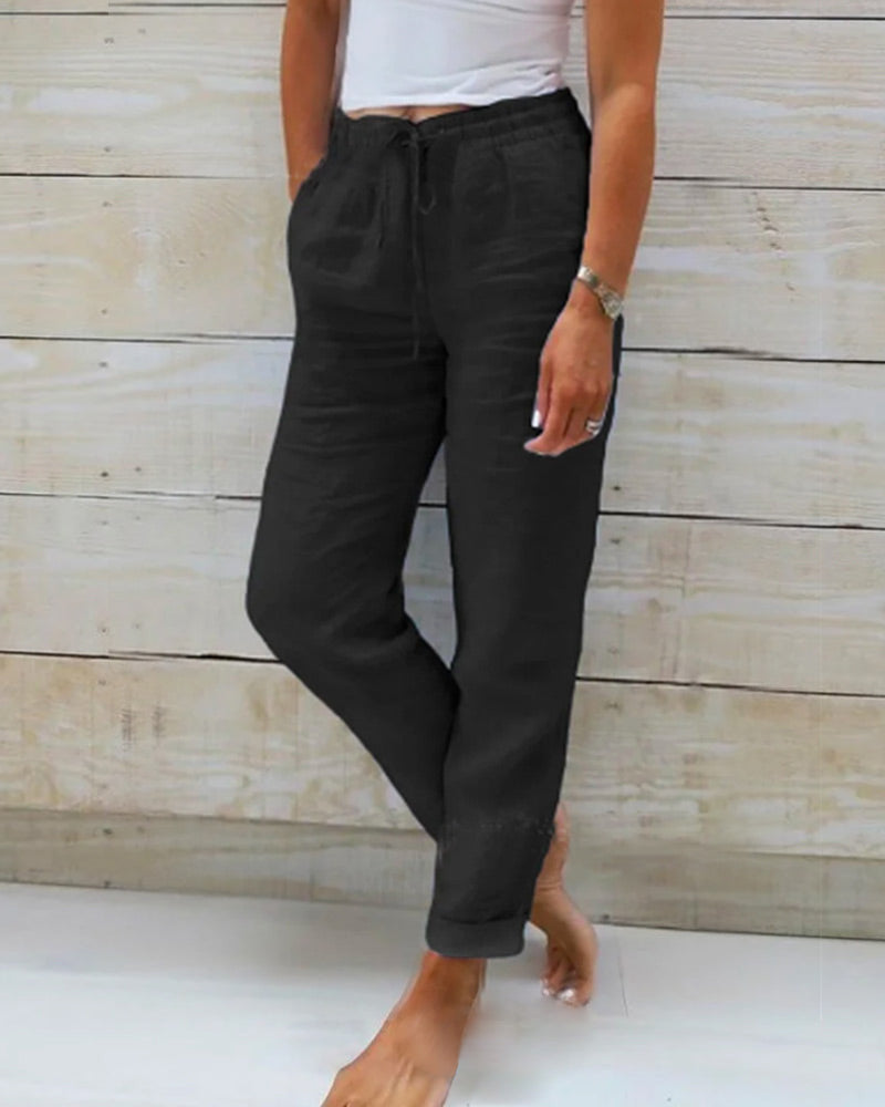 MONA™|Casual Trekkoord Broek (1+1 GRATIS)